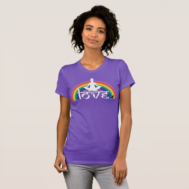 Camiseta Love Rainbow Intentions (Frente Completa)