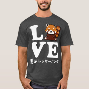 Camiseta Love Red Panda
