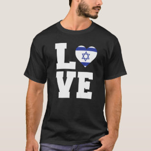 Camiseta Love Retro Israel