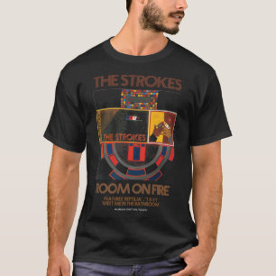 Camiseta Love Rock Banda The Strokes Tour Gift