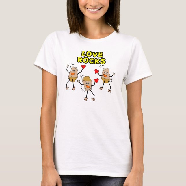 Camiseta Love Rocks (Frente)