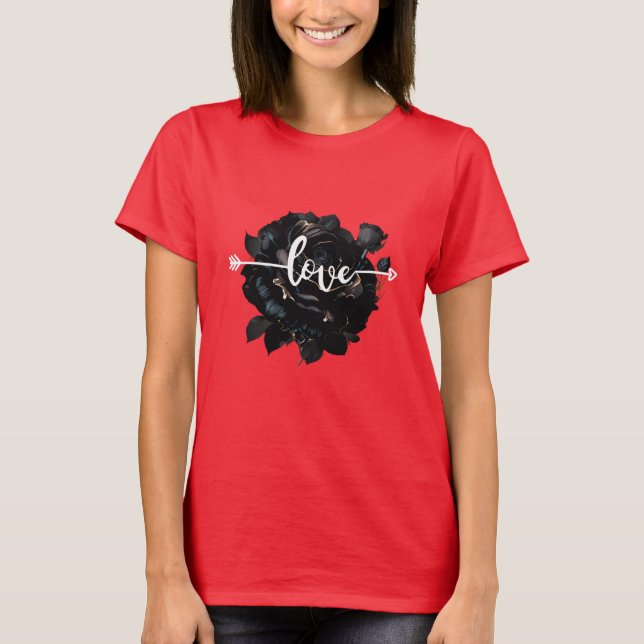 Camiseta Love Rosa (Frente)