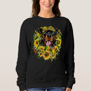 Camiseta Love Rottweiler Sunflower