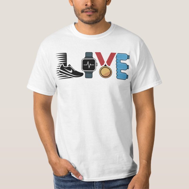 Camiseta Love Run (Frente)