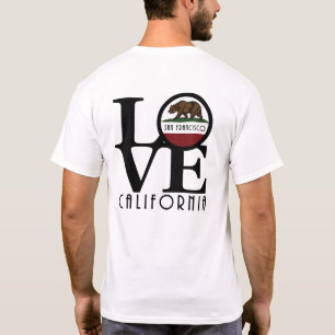 Camiseta LOVE San Francisco (impressão traseira)