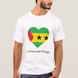 Camiseta Love São Tomé e Príncipe