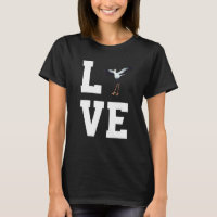 Love Secretary Birds Watcher Roupa Birding
