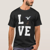 Love Secretary Birds Watcher Roupa Birding