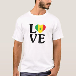 Camiseta Love Senegal