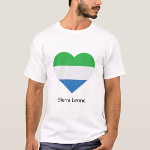 Camiseta Love Serra Leone