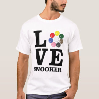 Camiseta Love Snooker