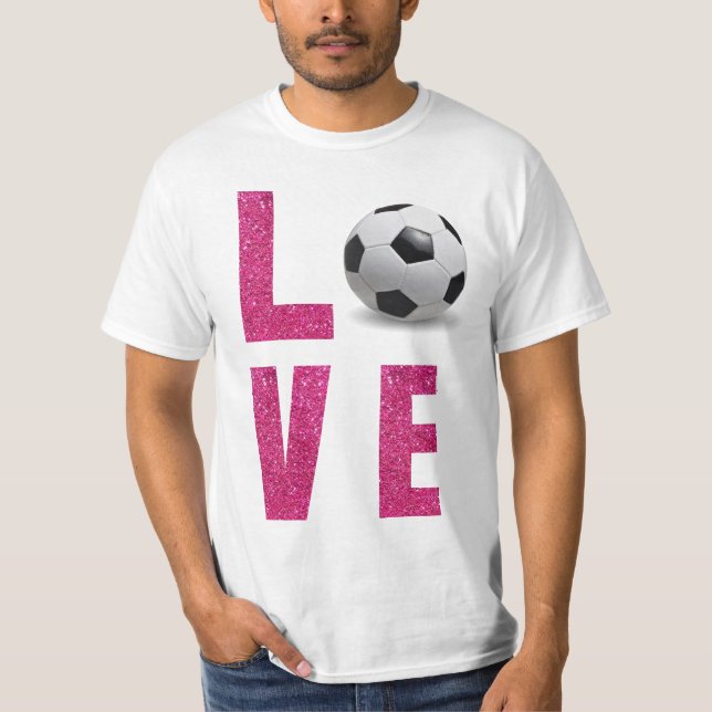 Camiseta Love Soccer (Frente)
