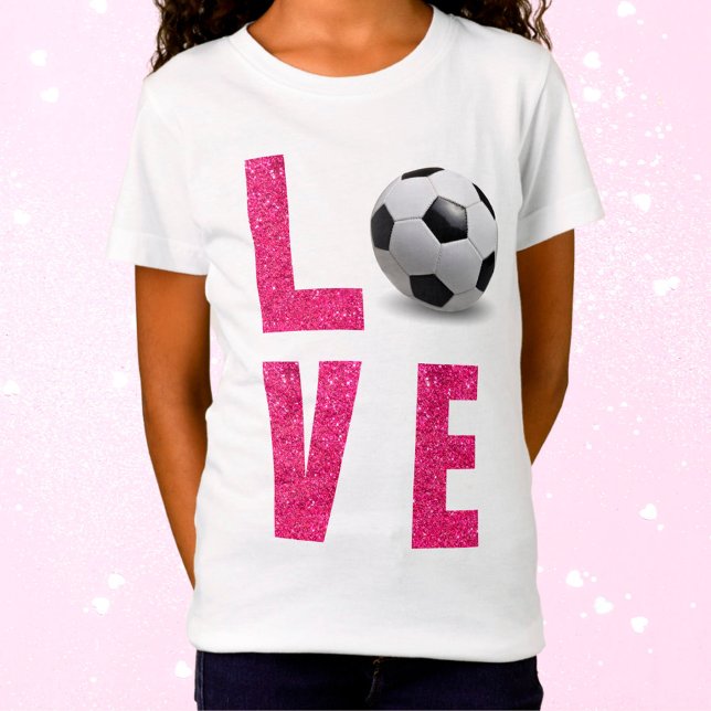 Camiseta Love Soccer (Criador carregado)