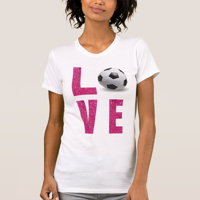 Camiseta Love Soccer (Frente)