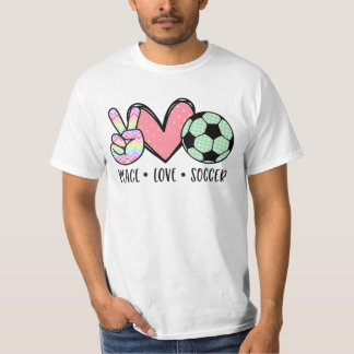 Camiseta Love Soccer Cute