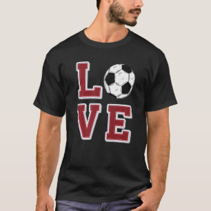 Camiseta Love Soccer Retro Vintage Combinação de Jogo Venti