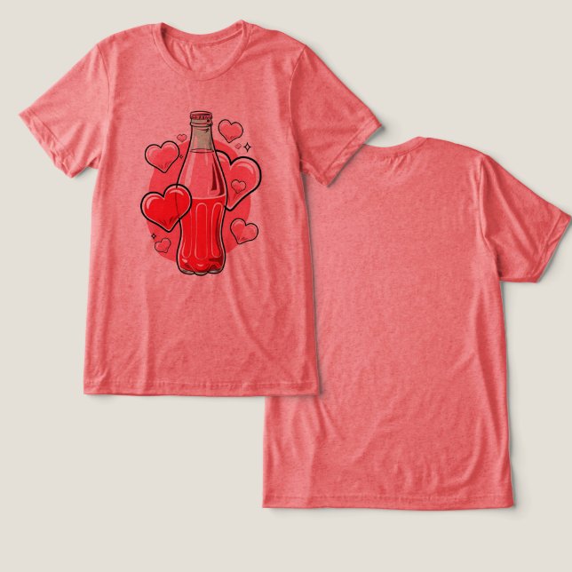 Camiseta Love Soda (Design Frente e Verso)