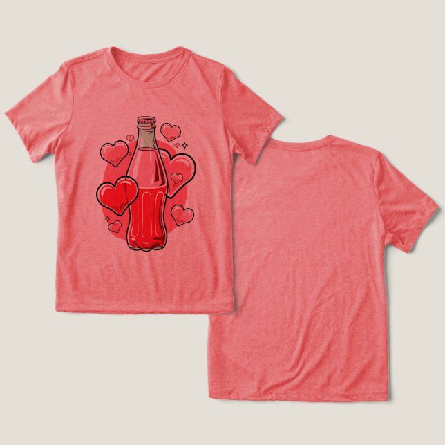 Camiseta Love Soda (Design Frente e Verso)