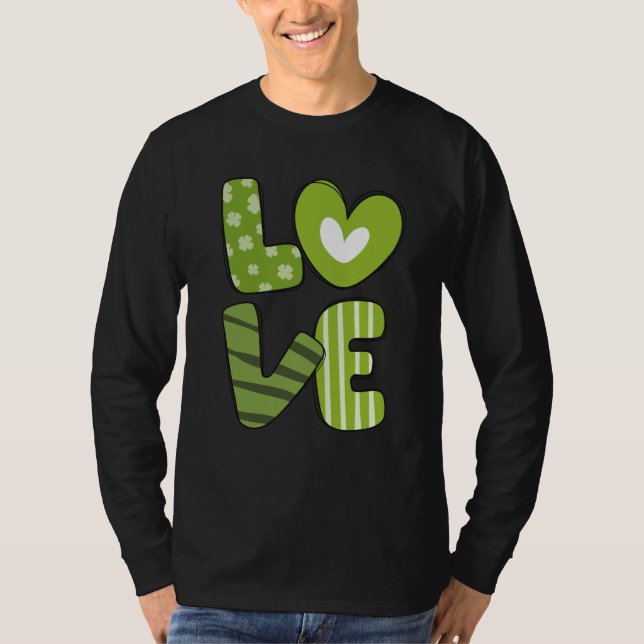 Camiseta Love St Patricks Day (Frente)