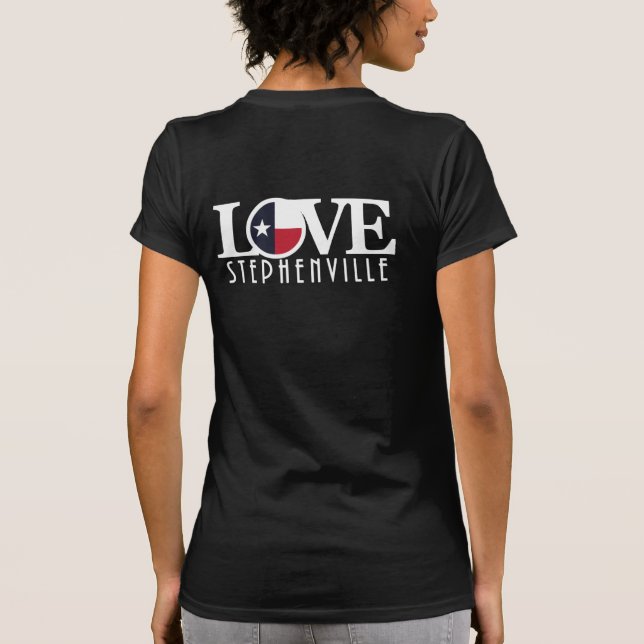 Camiseta LOVE Stephenville Texas (Verso)
