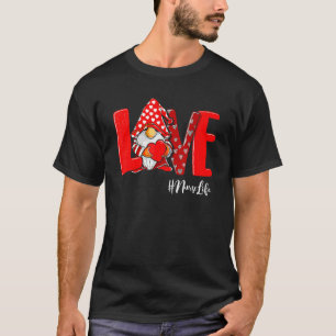 Camiseta LOVE Stethoscope Enfermeira Vida Valentine Day 202