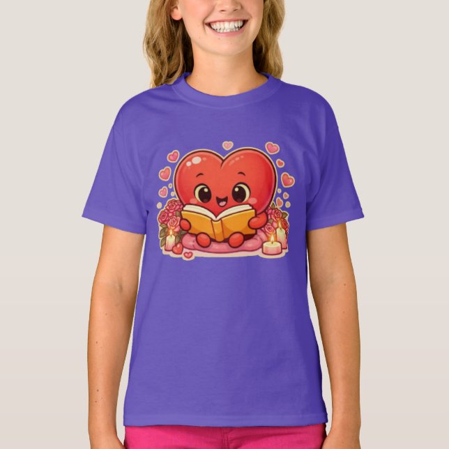 Camiseta Love Stories Begin Within the Heart (Frente)