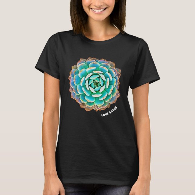 Camiseta Love Succs Succulent (Frente)