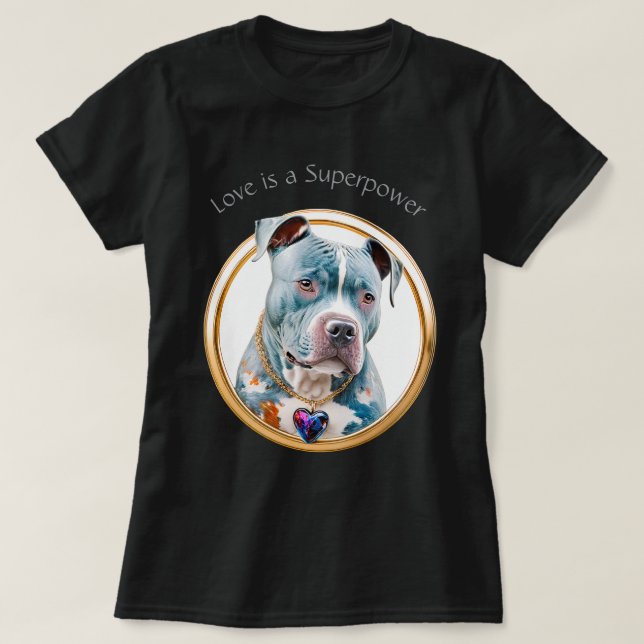 Camiseta Love Superpower 01 (Frente do Design)