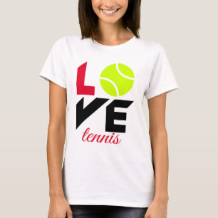 Camiseta Love tênis