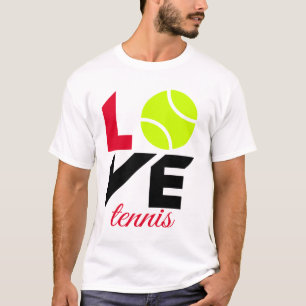 Camiseta Love tênis