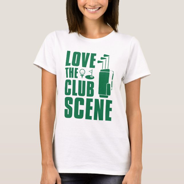 Camiseta Love The Club Scene (Frente)