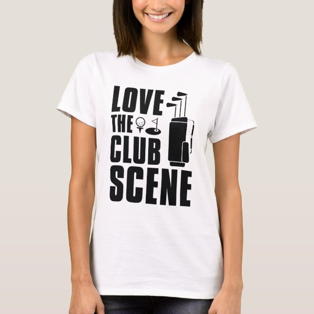 Camiseta Love The Club Scene (Frente)