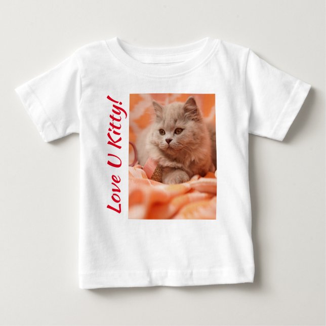 Camiseta Love U Kitty (Frente)