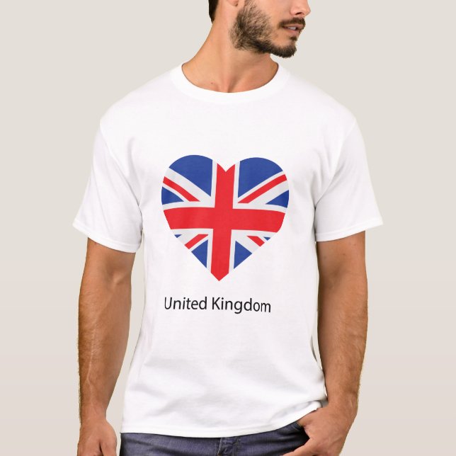 Camiseta Love United Kingdom (Frente)