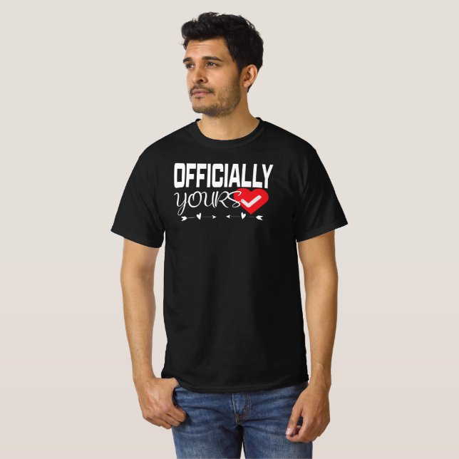 Camiseta Love Verified Heart Checkmark  (Frente Completa)