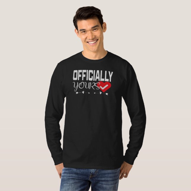 Camiseta Love Verified Heart Checkmark  (Frente Completa)