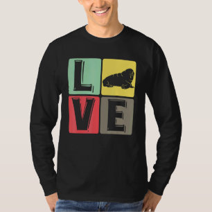 Camiseta Love Walrus Cute Marine Animais