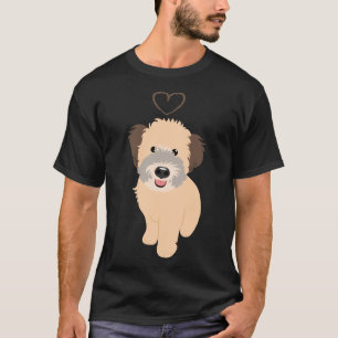 Camiseta Love Wheaten Whodle Wheaten Terrier Poodle Mix Pu