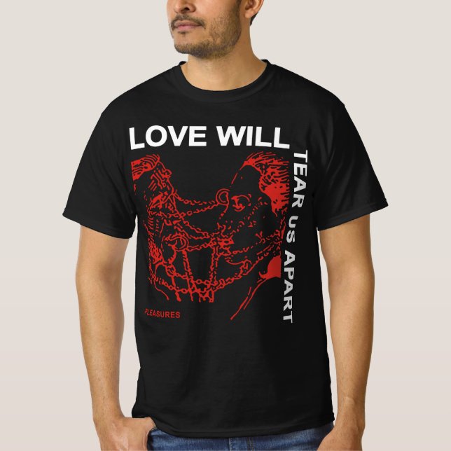 Camiseta Love Will Tear Us Apart Joy Division Shirts (Frente)