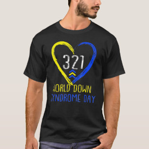 Camiseta Love World Down Syndrome Awarting Day Love