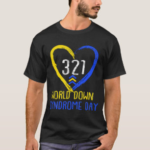 Camiseta Love World Down Syndrome Awarting Day Love