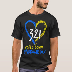 Camiseta Love World Down Syndrome Awarting Day Love