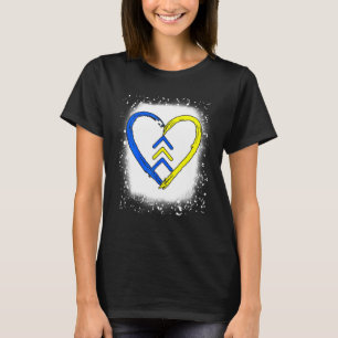 Camiseta Love World Down Syndrome Awarting Day Love 3 Arro