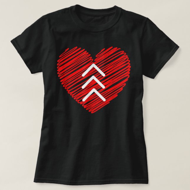 Camiseta Love World Down Syndrome Awarting Day Love 3 Arro (Frente do Design)