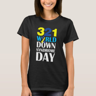 Camiseta Love World Down Syndrome Awarting Day Love 4
