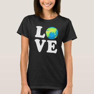 Camiseta Love World Earth Day 2022 Planet Environmental Ani