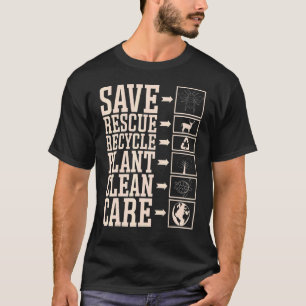 Camiseta Love World Earth Day 2022 Planet Environmental Ani