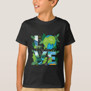 Camiseta Love World - Environmental Protection Earth Day Cl