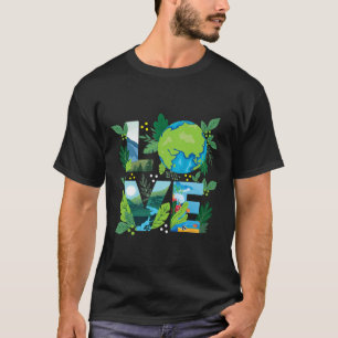 Camiseta Love World - Environmental Protection Earth Day Cl