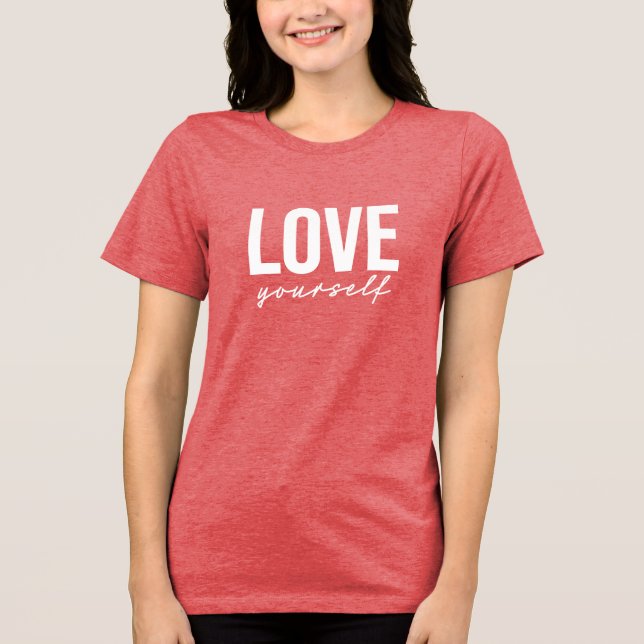 Camiseta LOVE yourself (Frente)